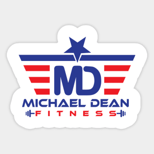 Michael Dean Fitness Sticker